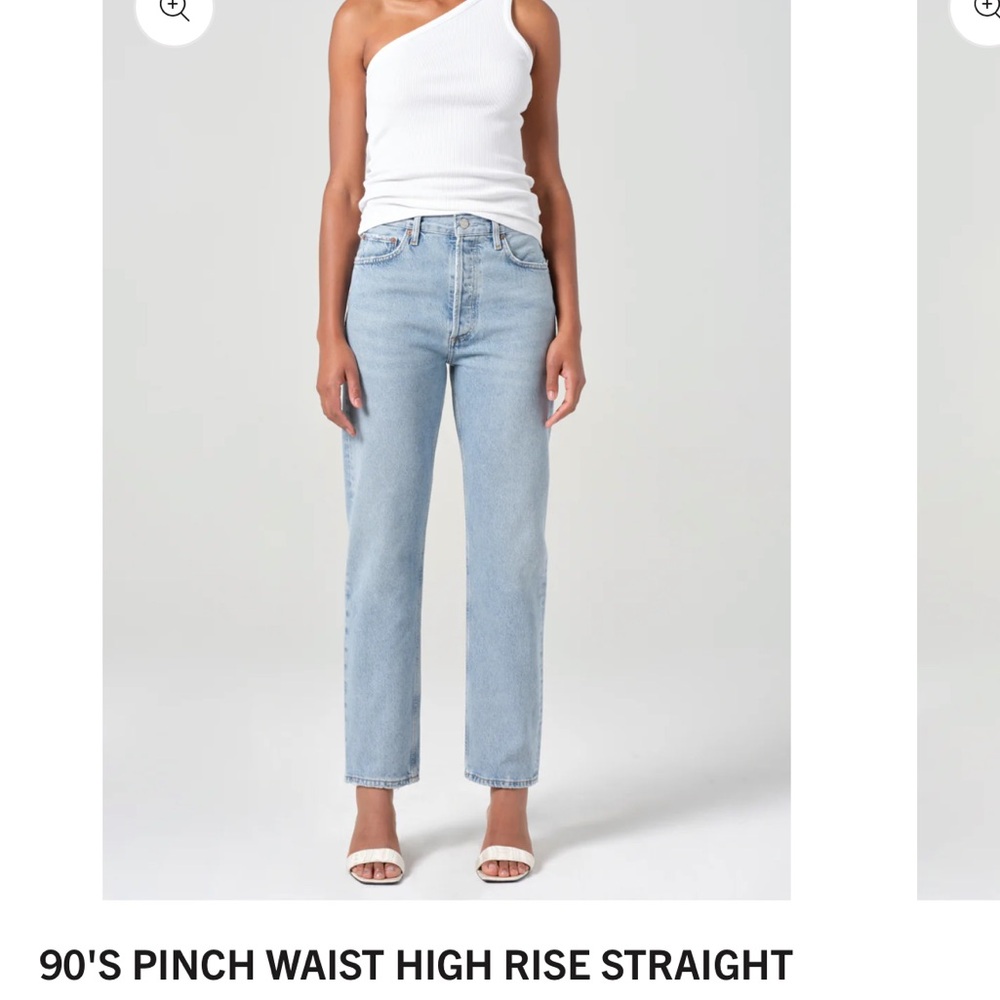 AGOLDE 90s Pinch Waist Straight Jeans